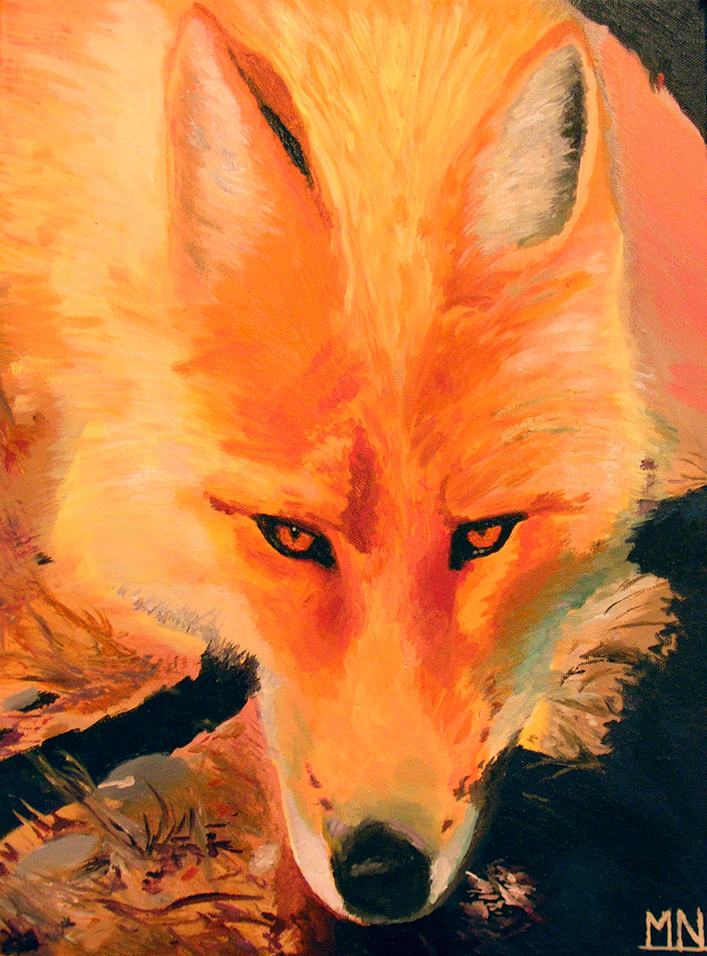 A painting named Firefox